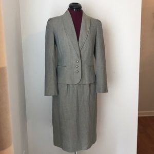1980’s Vintage stripe suit with skirt